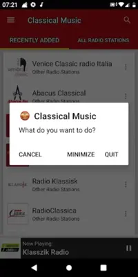 Classic Music Radio Stations android App screenshot 0